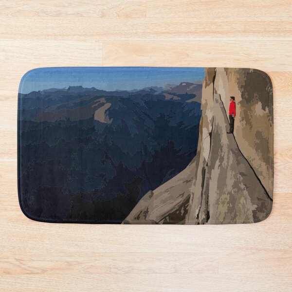 Item preview, Alex Honnold Thank God Ledge Half Dome Solo Painting designed and sold by Positive Lad.