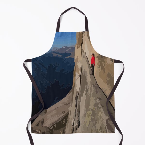 Item preview, Alex Honnold Thank God Ledge Half Dome Solo Painting designed and sold by Positive Lad.