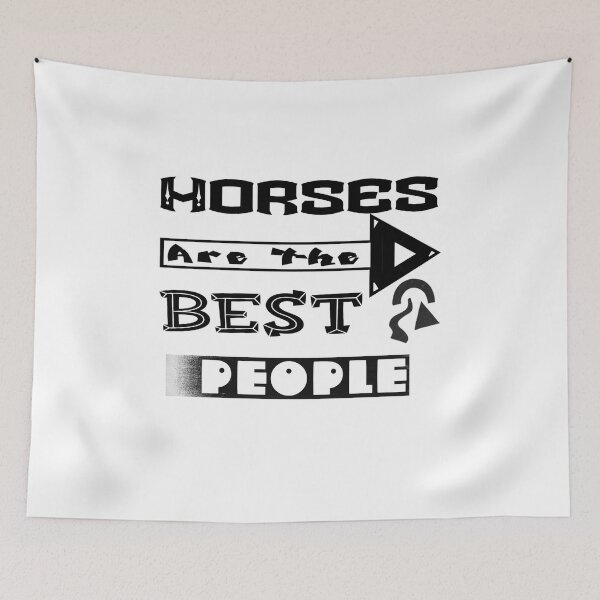 Item preview, Horses Are The Best People designed and sold by stalin-LB.