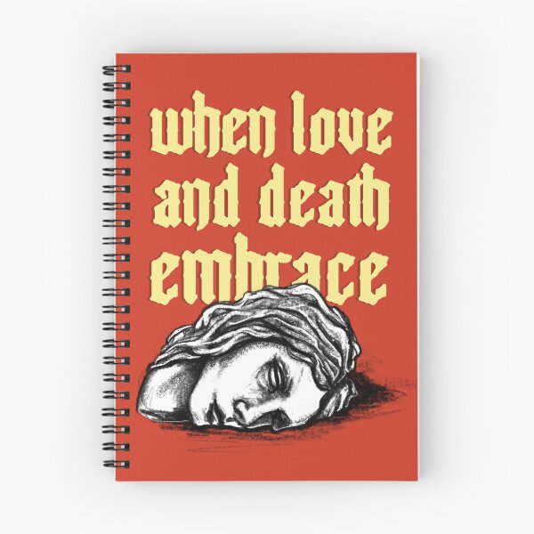 Item preview, when love and death embrace designed and sold by Warhowla.