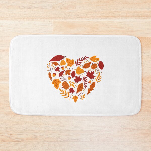 Item preview, Autumn Pattern Heart designed and sold by AdelDa19.