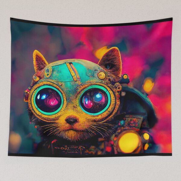 Item preview, Misteryous Cat From Outer Space Alien designed and sold by meliseflores.