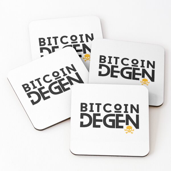 Item preview, BITCOIN DEGEN  designed and sold by CryptoBeings.