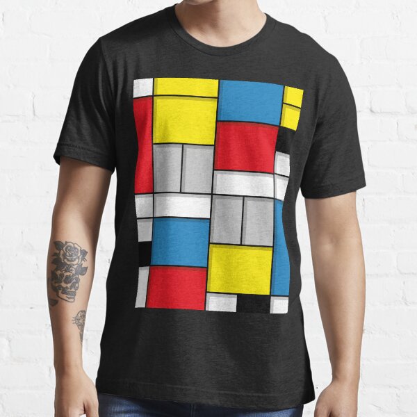 "Piet Mondrian" T-shirt for Sale by PKD11011 | Redbubble | piet ...