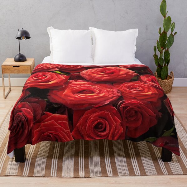 Item preview, Bed of Roses floral print designed and sold by Kashear.