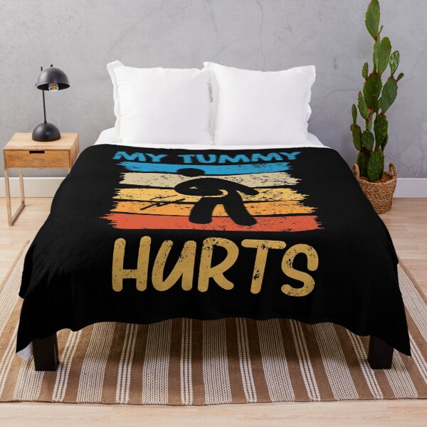 Item preview, My tummy hurts Tummy Ache Survivor retro vintage designed and sold by AdelDa19.