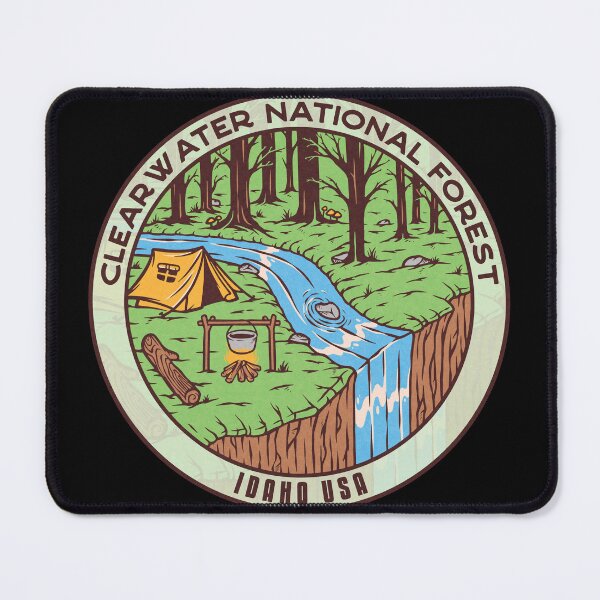 Item preview, Clearwater National Forest River Camp designed and sold by JordanHolmes.