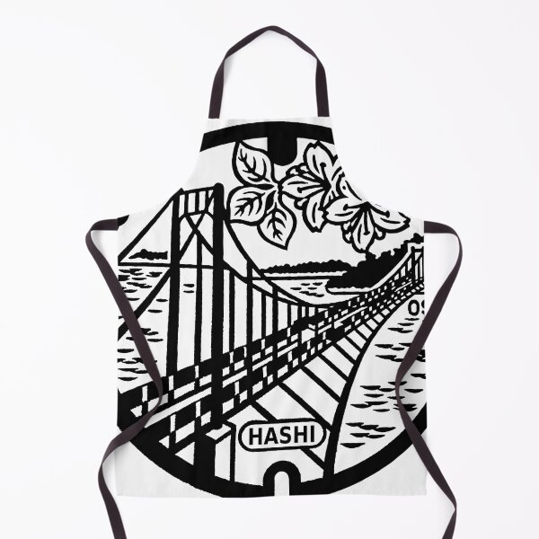 Item preview, Hashi bridge Japan on Manhole - Black designed and sold by mattraski.