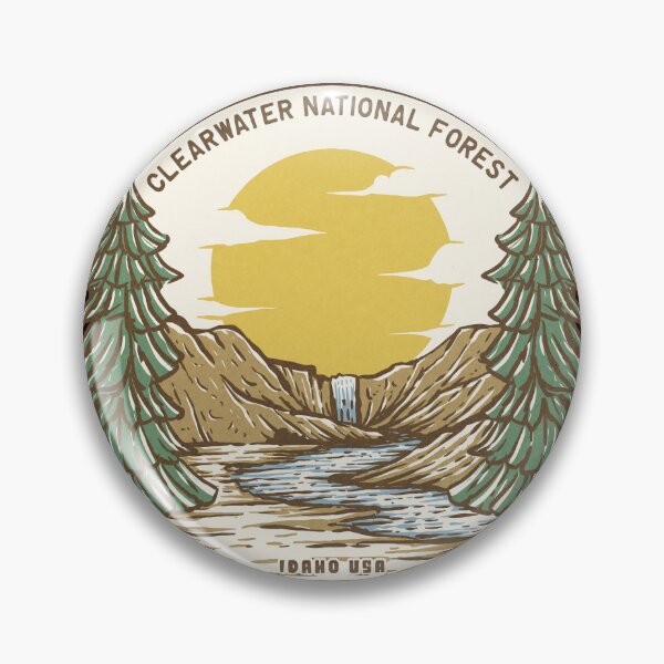 Item preview, Clearwater National Forest Waterfall designed and sold by JordanHolmes.