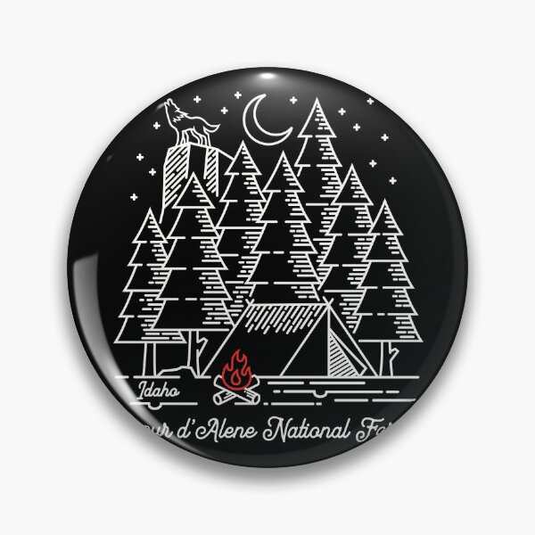 Item preview, Coeur d'Alene National Forest Monoline designed and sold by JordanHolmes.