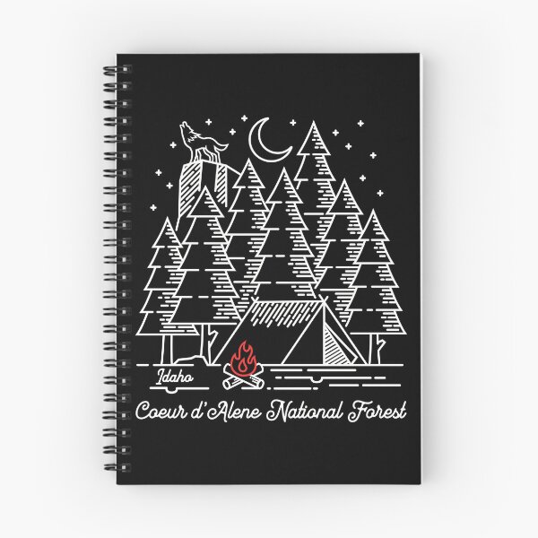 Item preview, Coeur d'Alene National Forest Monoline designed and sold by JordanHolmes.