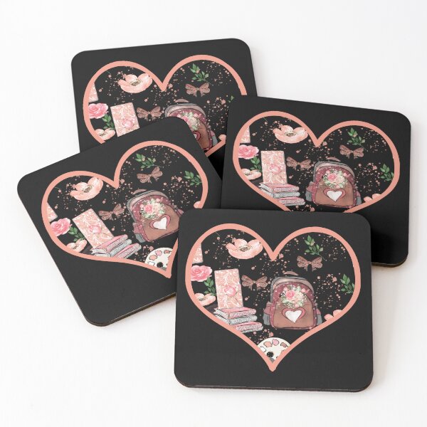 Item preview, Funny Preppy School Supplies for girl heart designed and sold by fatydesignspace.