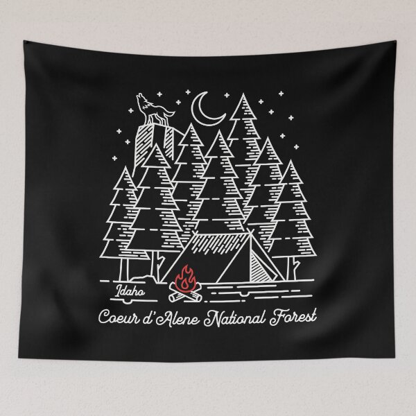 Item preview, Coeur d'Alene National Forest Monoline designed and sold by JordanHolmes.