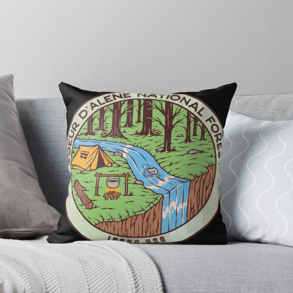Item preview, Coeur d'Alene National Forest River Camp designed and sold by JordanHolmes.
