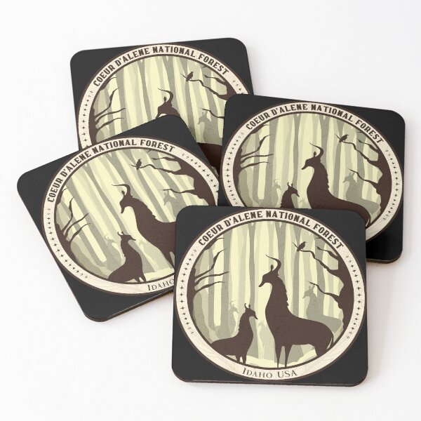Item preview, Coeur d'Alene National Forest Mystical Deer designed and sold by JordanHolmes.