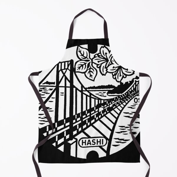 Item preview, Hashi bridge Japan on Manhole - White designed and sold by mattraski.