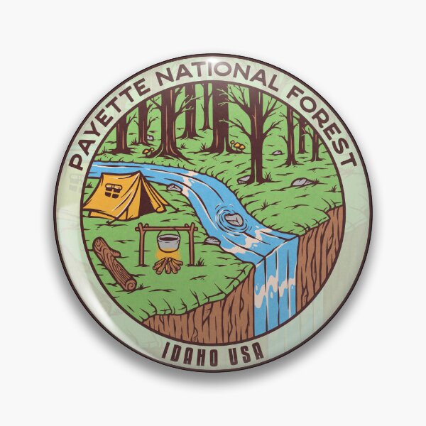 Item preview, Payette National Forest River Camp designed and sold by JordanHolmes.