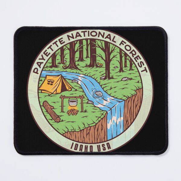 Item preview, Payette National Forest River Camp designed and sold by JordanHolmes.
