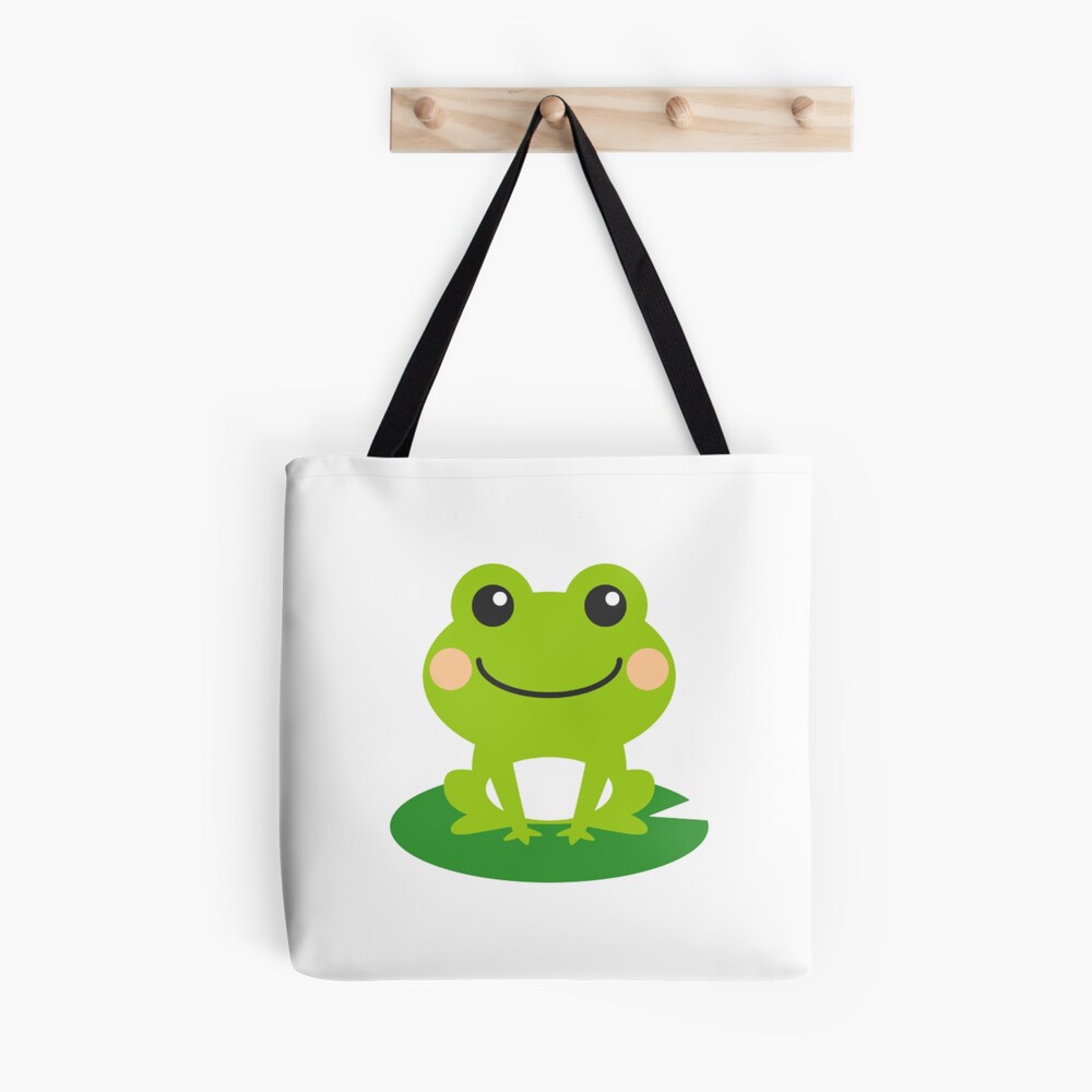 Cute Cartoon Plush Green Frog Doll Faux Wool Shoulder Bags C00072 - cosfun