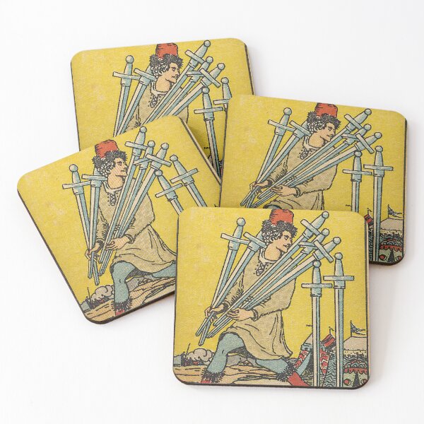 Item preview, Seven of Swords - Minor Arcana designed and sold by Hanna Hanuman.
