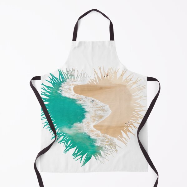Item preview, Sandy Beach Foamy Sea Heart designed and sold by kryative.