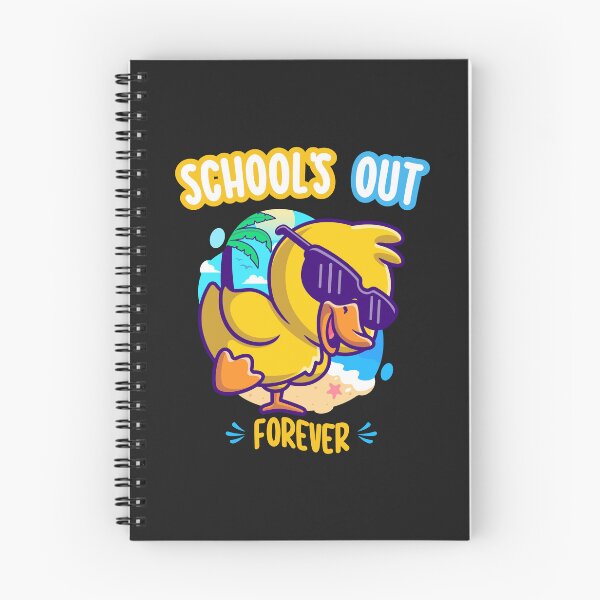 Item preview, Schools Out Forever, Funny Duck Summer vacation teacher designed and sold by Ay-mane.