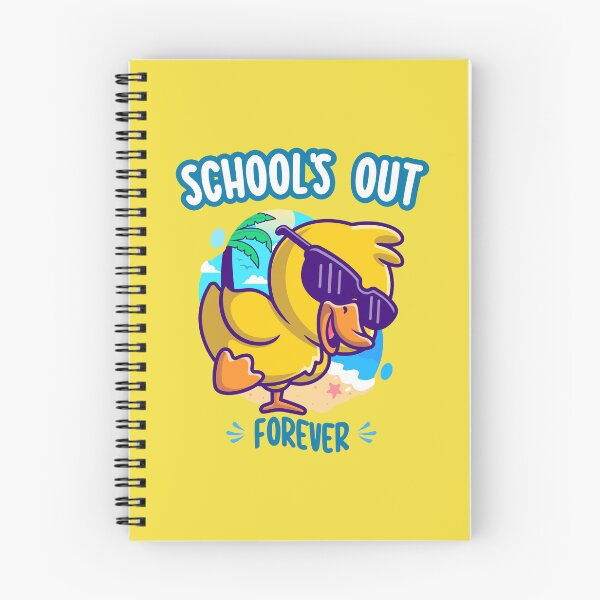 Item preview, Schools Out Forever, Funny Duck Summer vacation teacher designed and sold by Ay-mane.