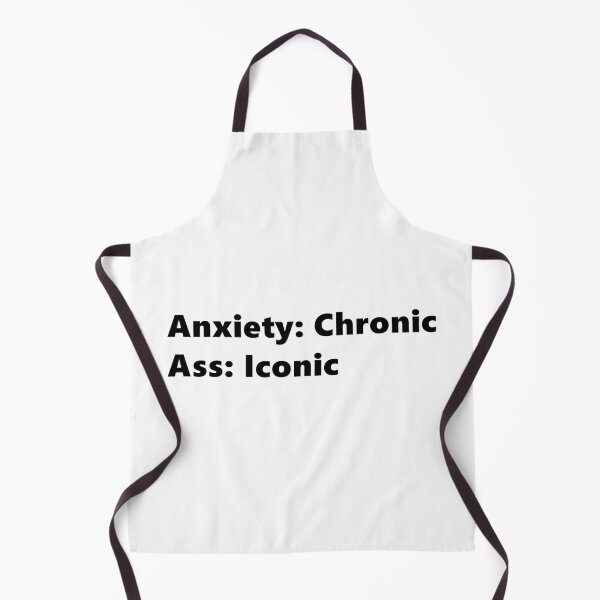 Item preview, Anxiety: Chronic Ass: Iconic, funny quote for anxious people with a juicy booty. Lettering Digital Illustration designed and sold by AlmightyClaire.