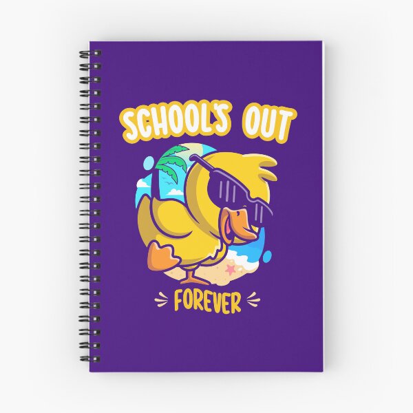 Item preview, Schools Out Forever, Funny Duck Summer vacation teacher designed and sold by Ay-mane.