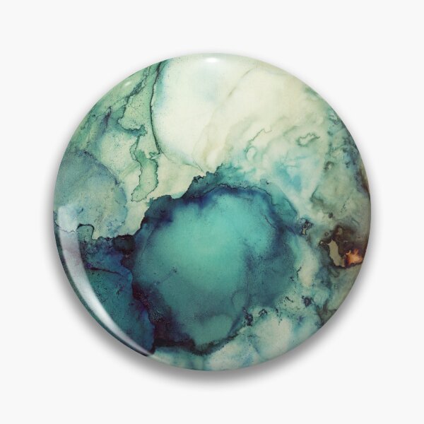 Item preview, Resumen verde azulado designed and sold by spacefrogdesign.