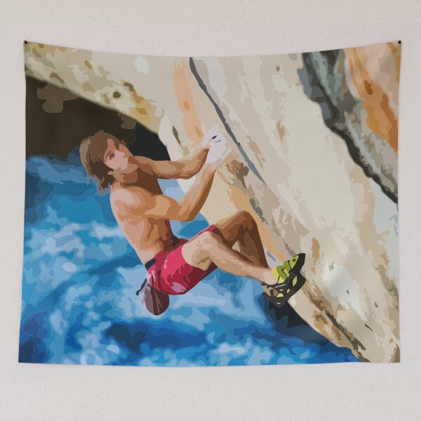 Item preview, Chris Sharma Painting designed and sold by Positive Lad.