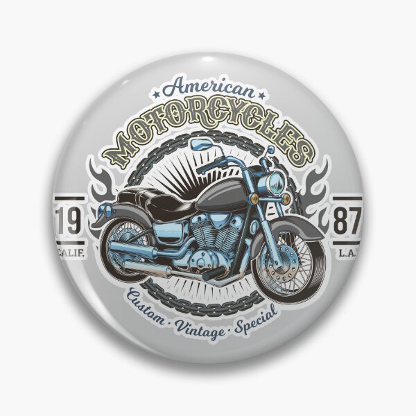 Item preview, American Motorcycles - A motorcycle design with the slogan American Motorcycles 1987 designed and sold by velisani.
