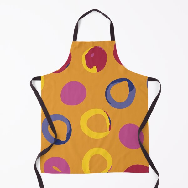 Item preview, Snazzy Orange Medium Polka designed and sold by Dittsim.