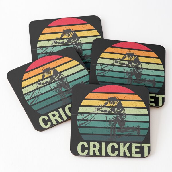 Item preview, Cricket Gifts - Retro Vintage Colors  |Retro Vintage Cricket PLayer Team Tee  designed and sold by Teshirt ★★★★★.