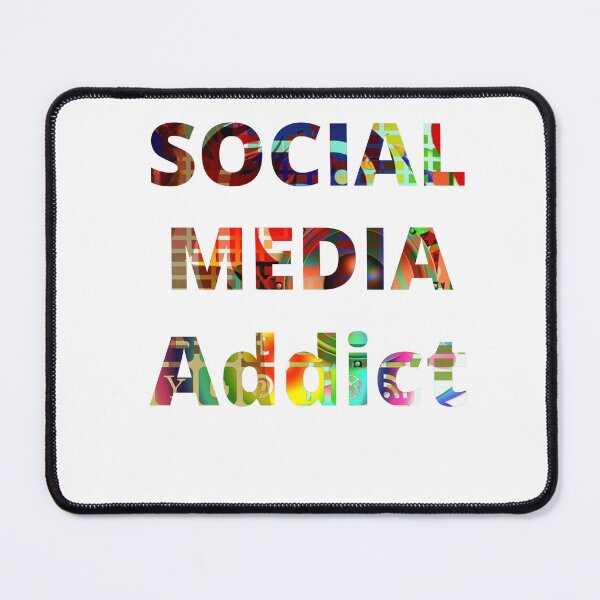 Item preview, Social Media Addict designed and sold by kryative.