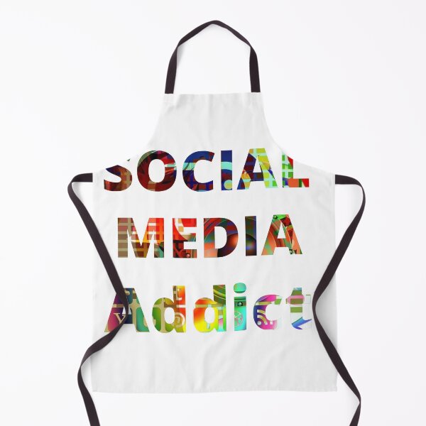 Item preview, Social Media Addict designed and sold by kryative.