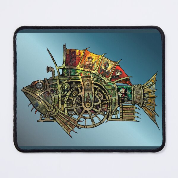 Item preview, Steampunk Fish No:1 by BLZ Bob designed and sold by BLZBob.
