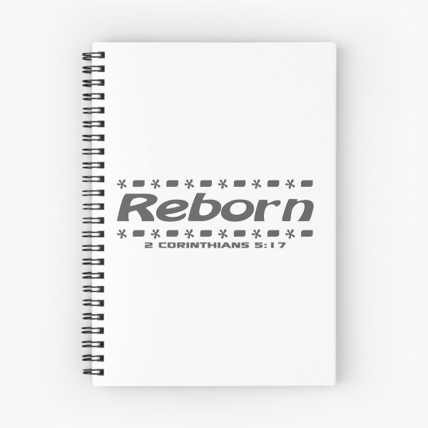 Item preview, Christian Design - Reborn - 2 Corinthians 5 verse 17 designed and sold by simplydesignart.