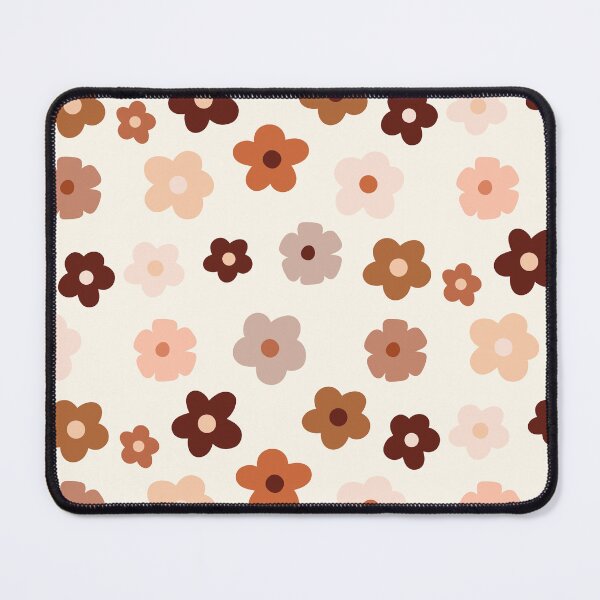 Item preview, Neutral Browns Flower Field Design Print designed and sold by sunbeamstudios.