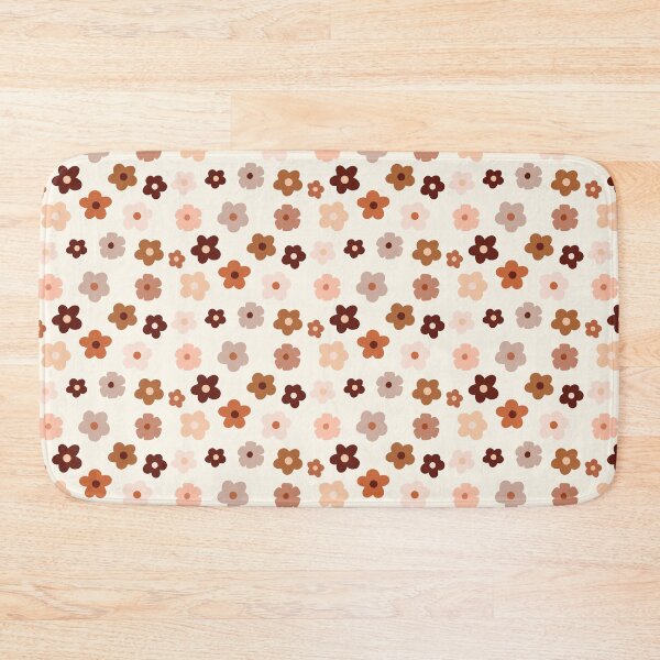 Item preview, Neutral Browns Flower Field Design Print designed and sold by sunbeamstudios.