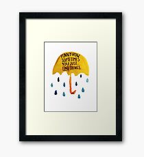 HIMYM: "Funny how" Framed Print
