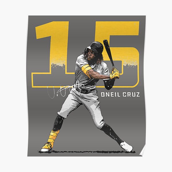Oneil Cruz Outline Poster for Sale by wright46l