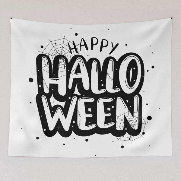 Item preview, Happy Halloween Shirt, Halloween Shirt, Funny Halloween Shirt, Halloween Shirt with Hat, Halloween Gift, Cute Halloween Shirt, Spooky Shirt designed and sold by Nuqta.