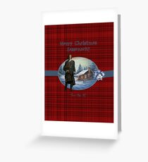 Merry Christmas Sassenach Greeting Card