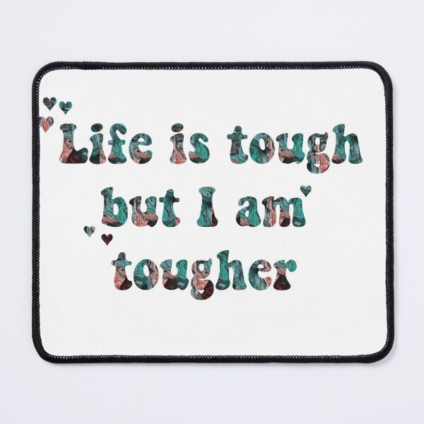 Item preview, Life Is Hard Quote designed and sold by ArtBySymone.