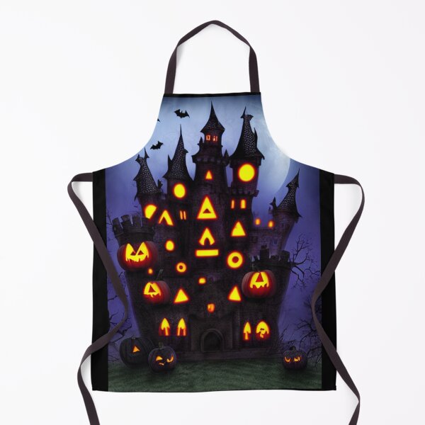 Item preview, Halloween scary castle designed and sold by DopeDesign111.