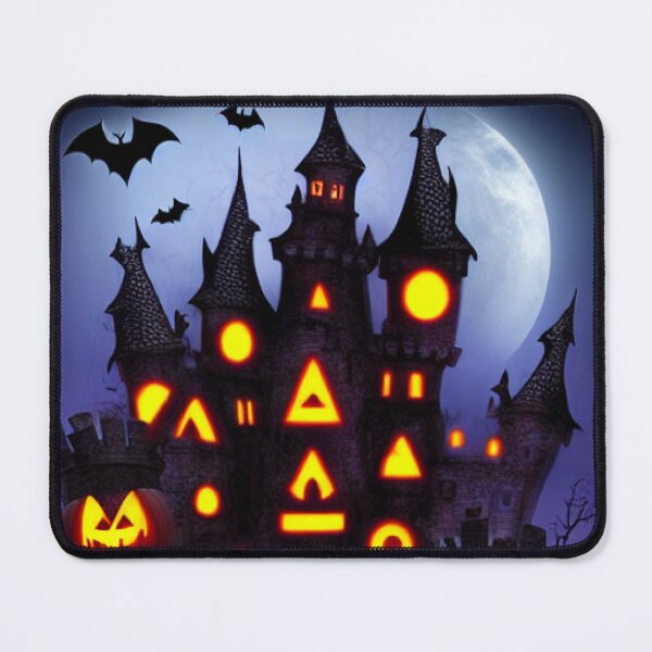 Item preview, Halloween scary castle designed and sold by DopeDesign111.