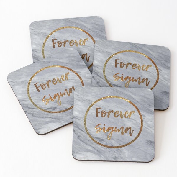 Item preview, Forever Sigma (Marble & Gold) designed and sold by SaidWithLove.