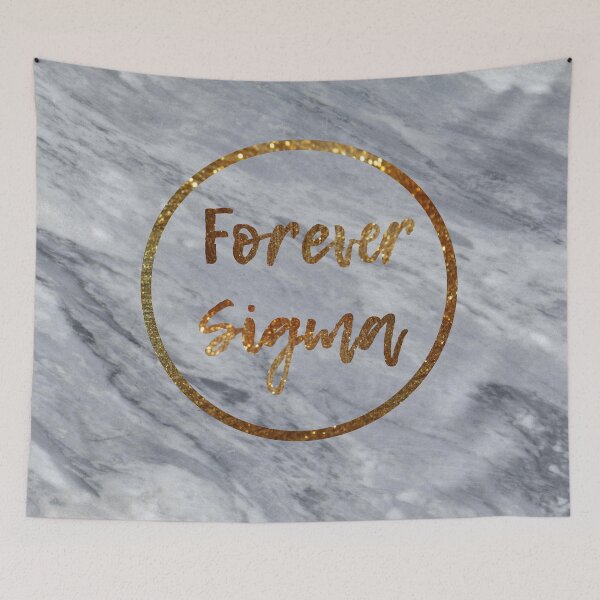 Item preview, Forever Sigma (Marble & Gold) designed and sold by SaidWithLove.