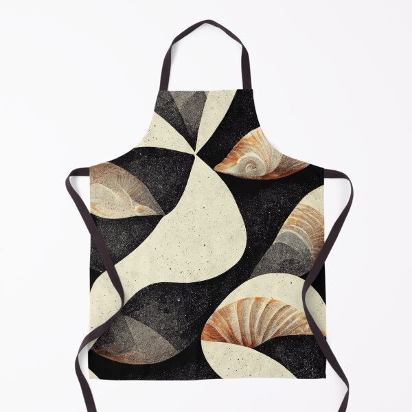 Item preview, Abstract Geometric Seashells #1 designed and sold by chika-gallery.